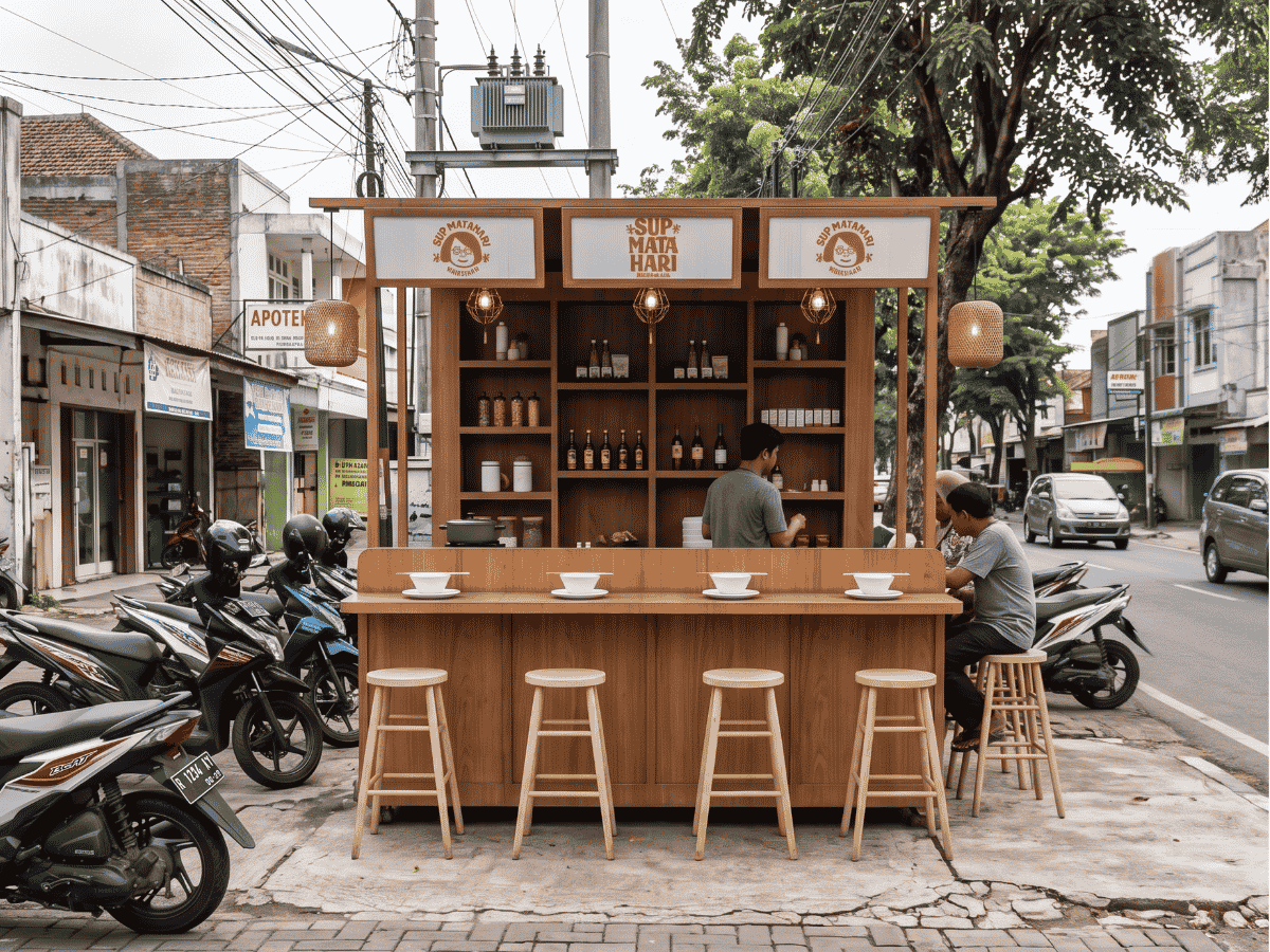 Foodstall Tampak Depan